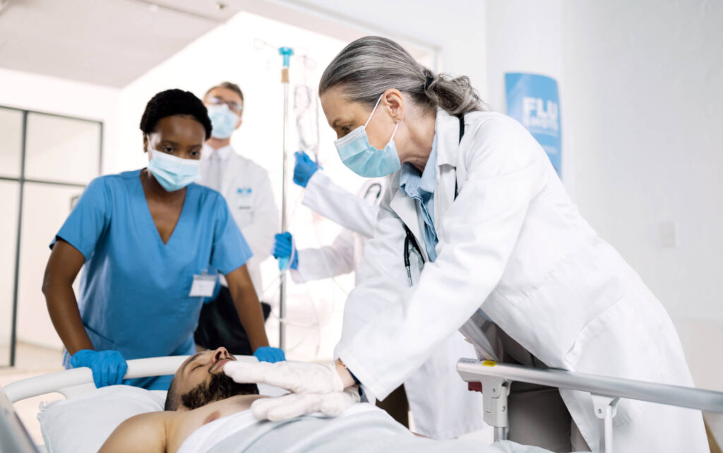 attend a patient_cpr for emergency